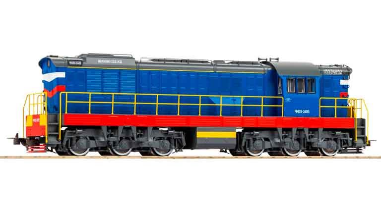PIKO 59794 — Маневровый тепловоз ЧМЭ3 2485 (интерфейс PluX22), H0, V, Иваново СЕВ. ЖД